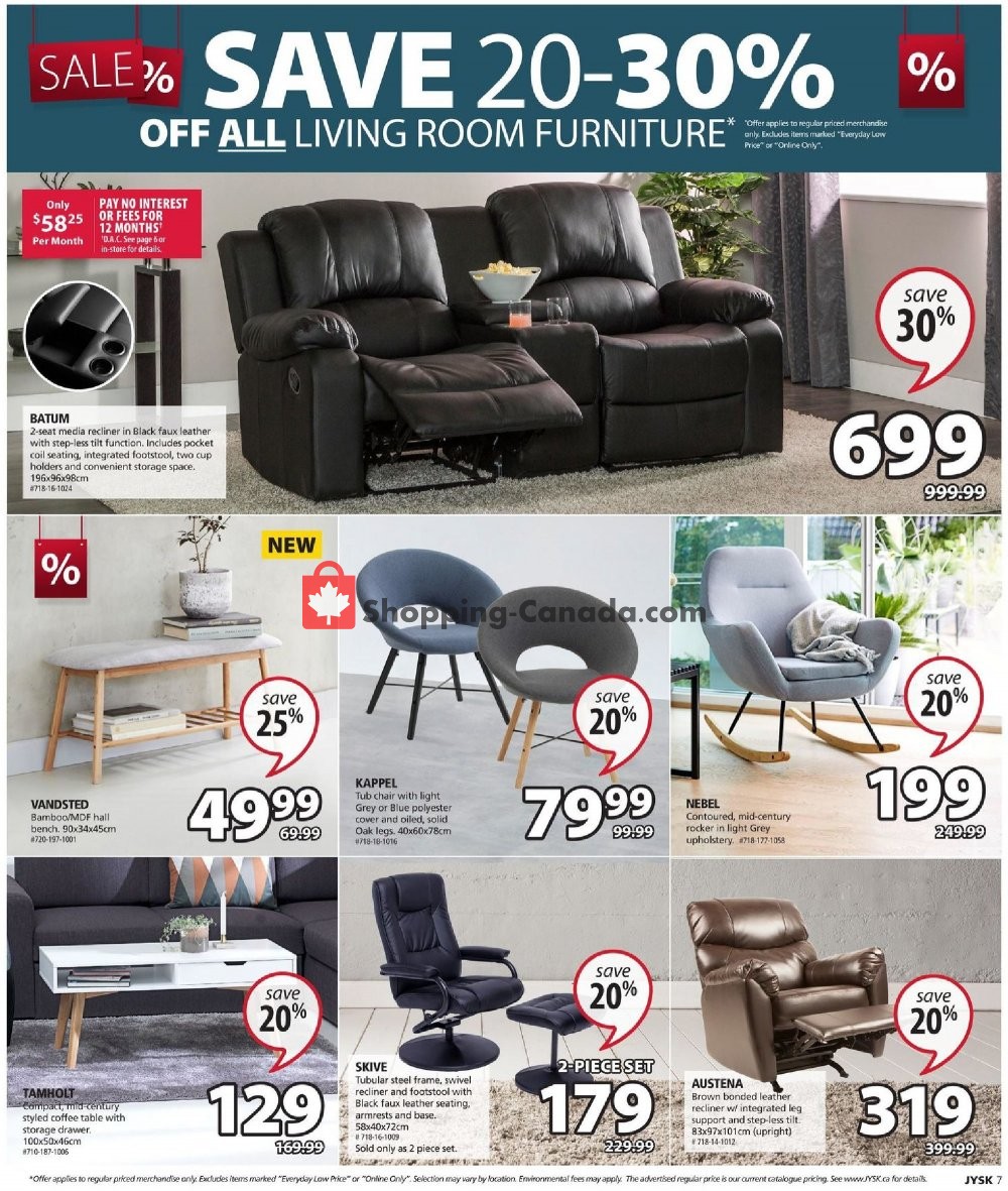 JYSK flyer from Thursday January 9, 2020 to Wednesday January 15, 2020 - page 7