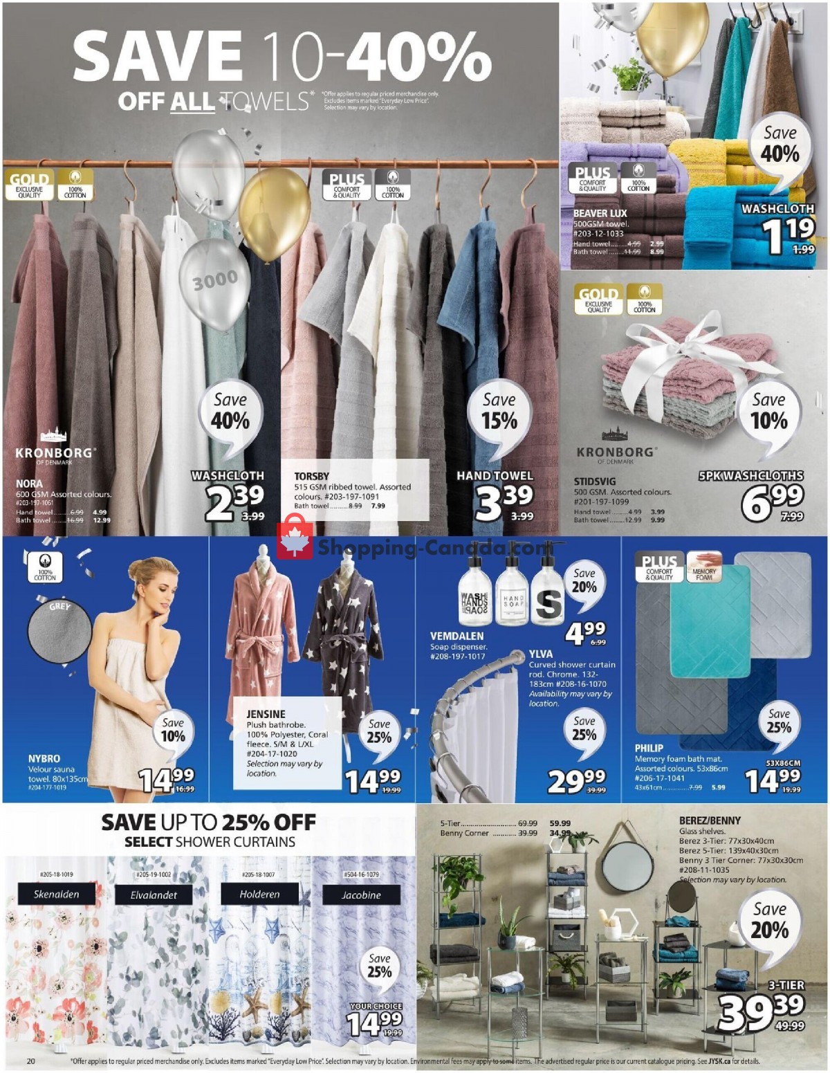 JYSK flyer from Thursday May 6, 2021 to Wednesday May 12, 2021 - page 20