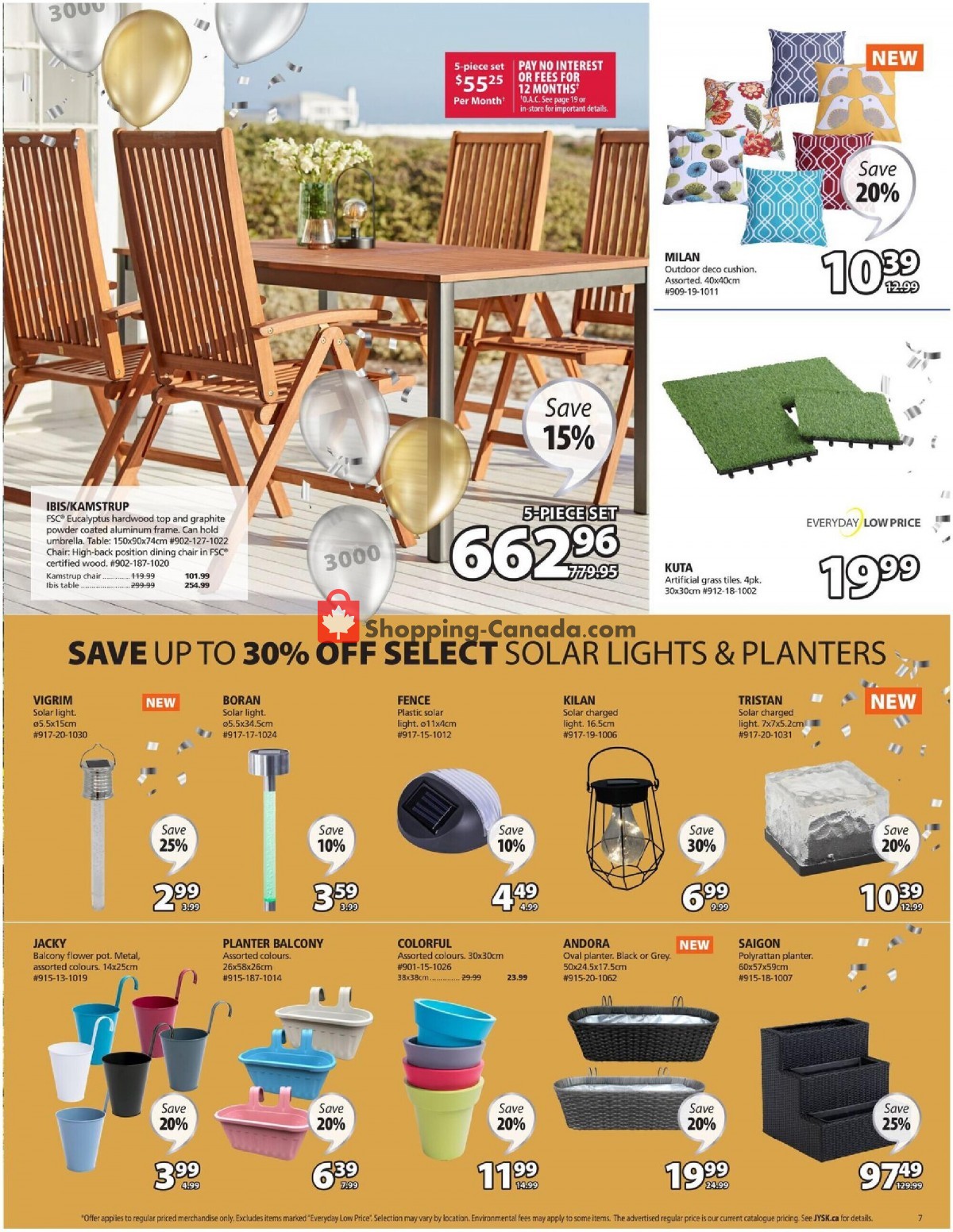 JYSK flyer from Thursday May 6, 2021 to Wednesday May 12, 2021 - page 7