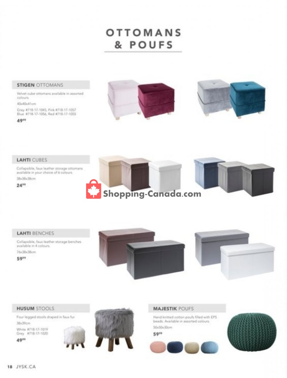JYSK flyer from Wednesday October 17, 2018 to Sunday June 30, 2019 - page 15