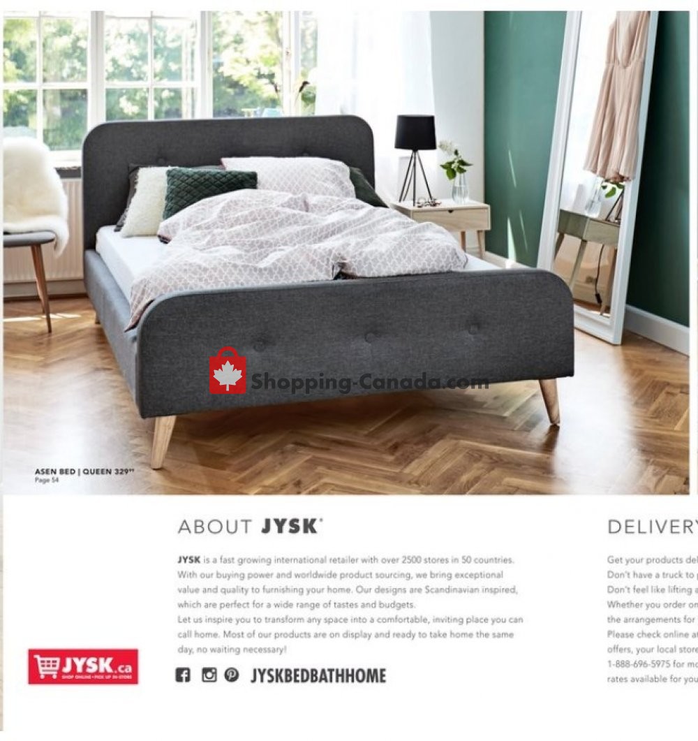 JYSK flyer from Wednesday October 17, 2018 to Sunday June 30, 2019 - page 2