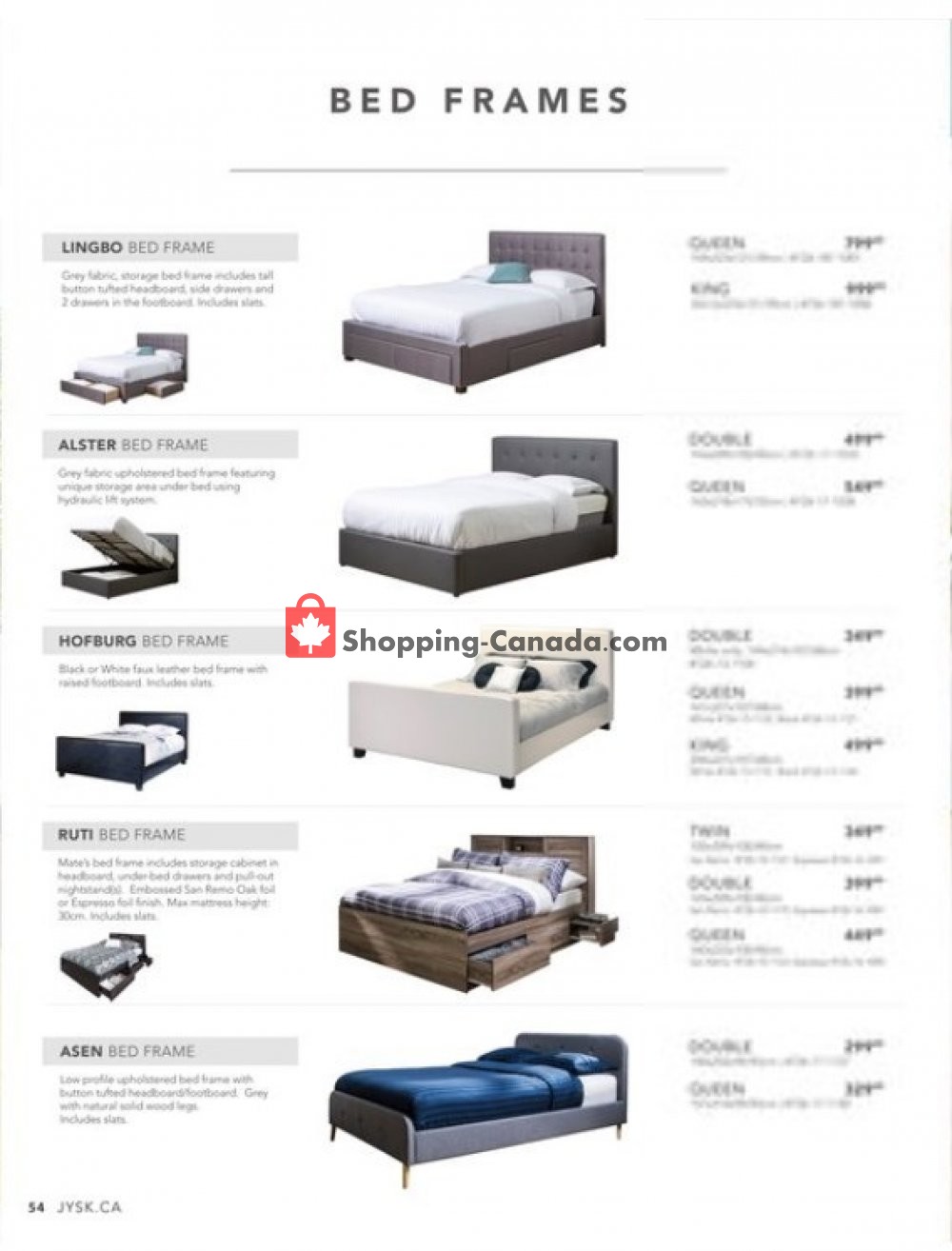 JYSK flyer from Wednesday October 17, 2018 to Sunday June 30, 2019 - page 48
