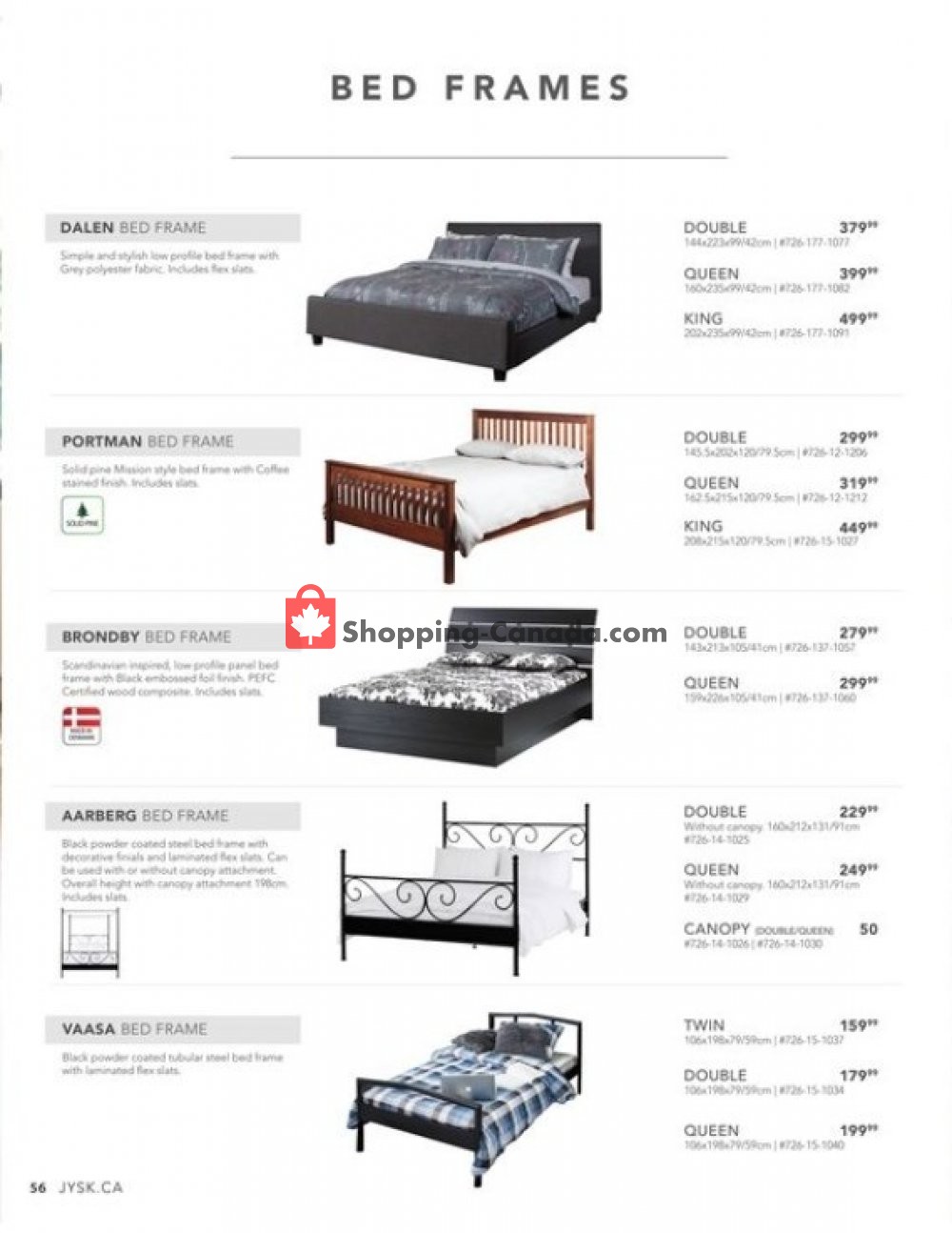 JYSK flyer from Wednesday October 17, 2018 to Sunday June 30, 2019 - page 50