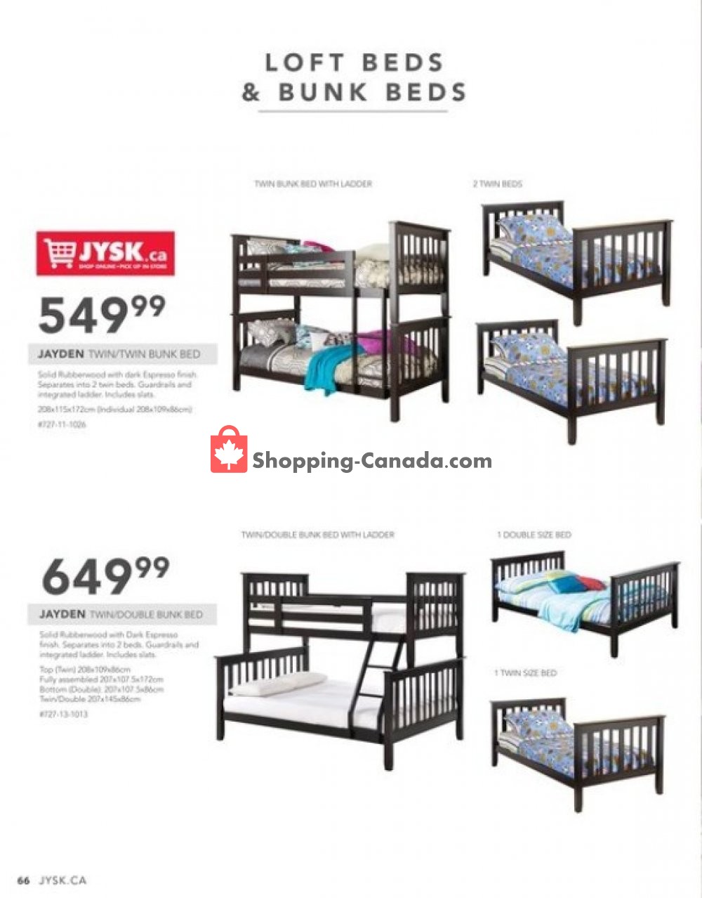 JYSK flyer from Wednesday October 17, 2018 to Sunday June 30, 2019 - page 60