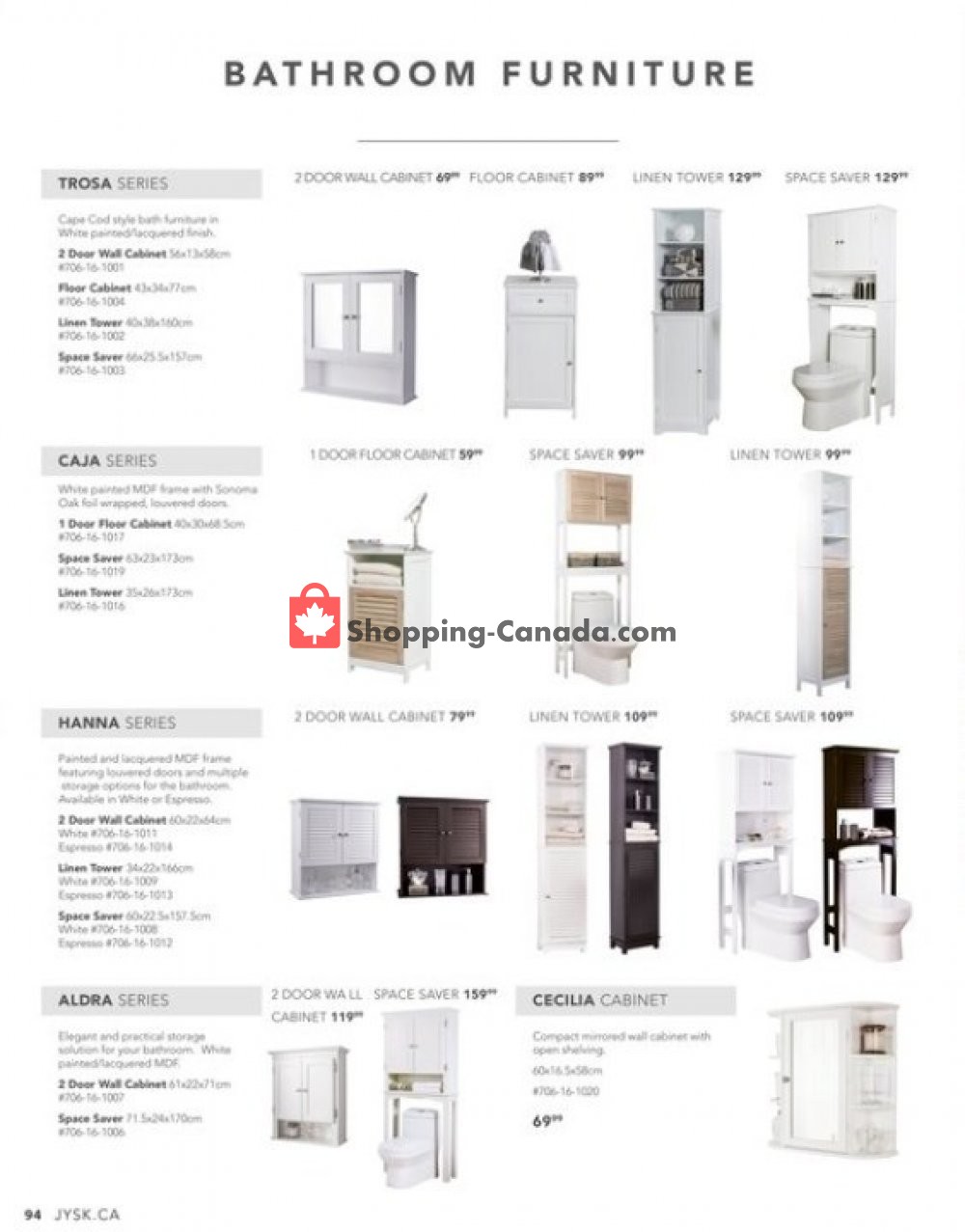 JYSK flyer from Wednesday October 17, 2018 to Sunday June 30, 2019 - page 88