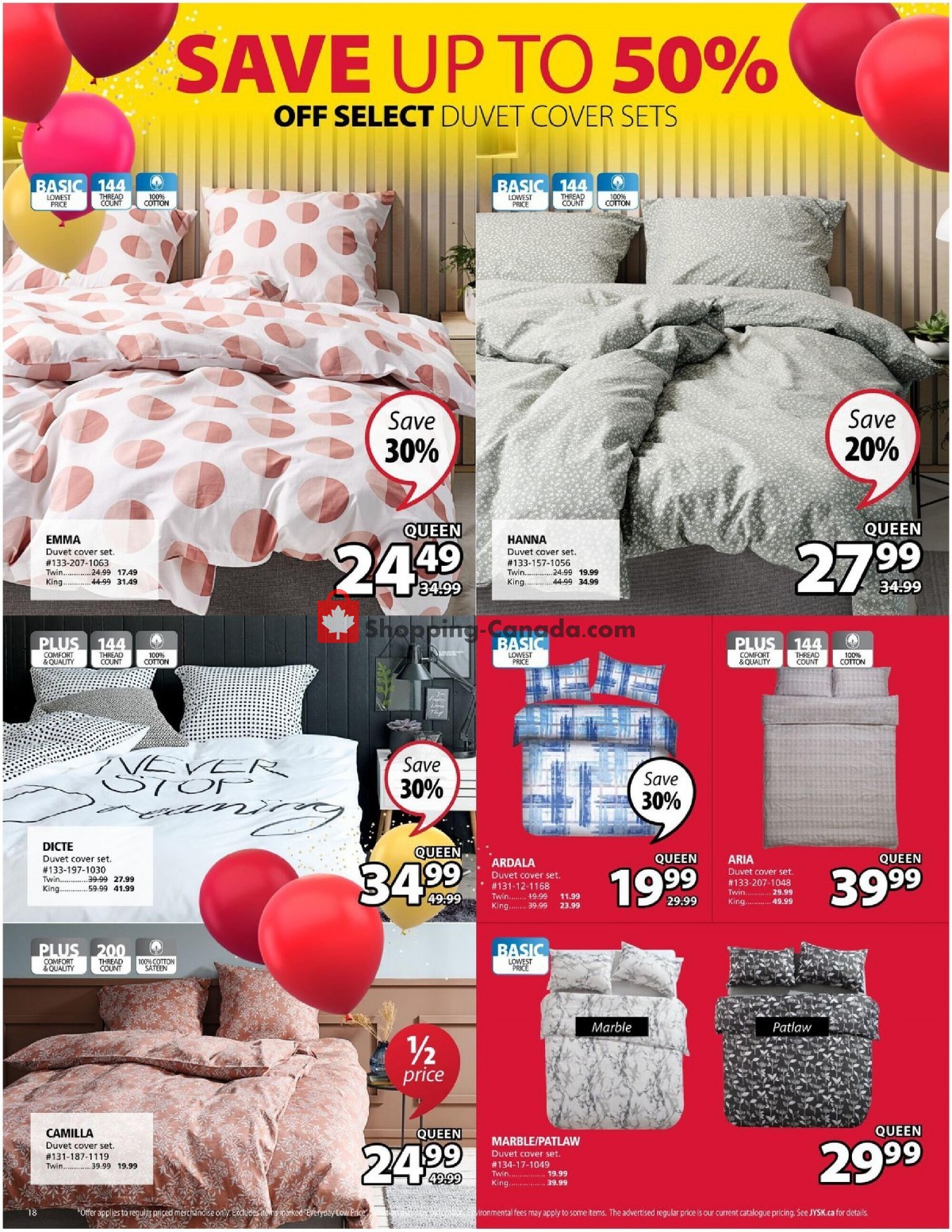 JYSK flyer from Thursday October 7, 2021 to Wednesday October 13, 2021 - page 18