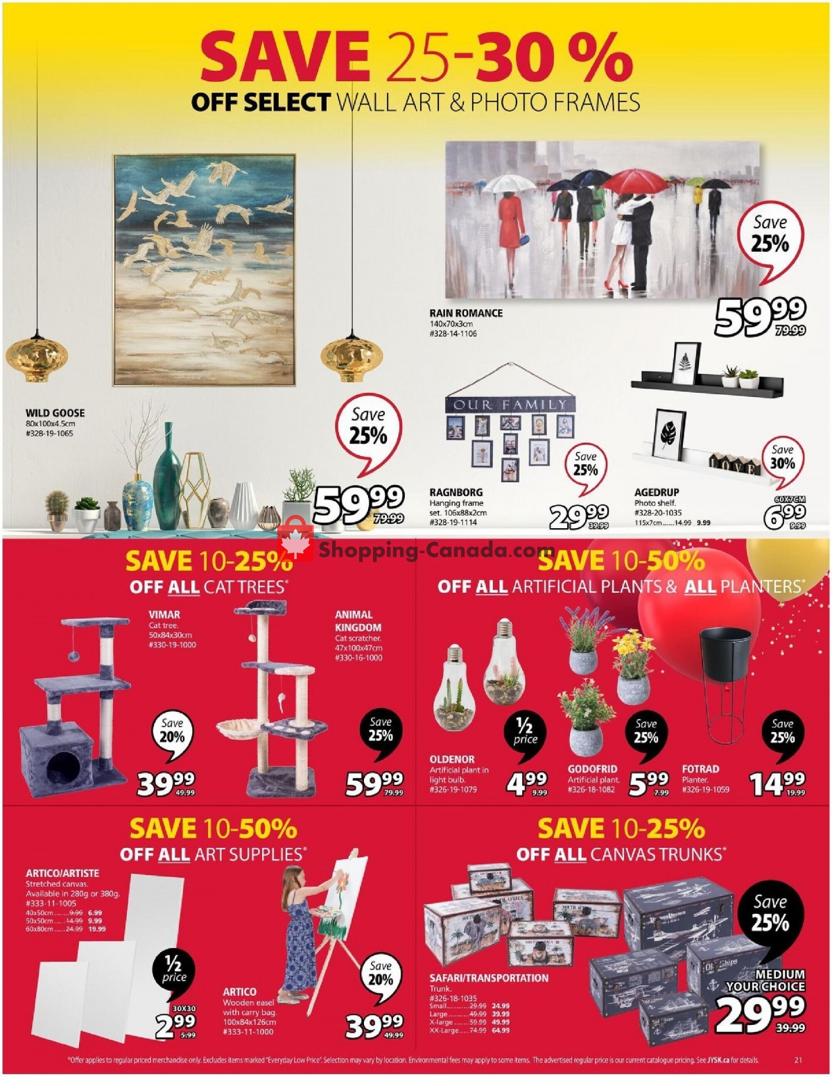 JYSK flyer from Thursday October 7, 2021 to Wednesday October 13, 2021 - page 21
