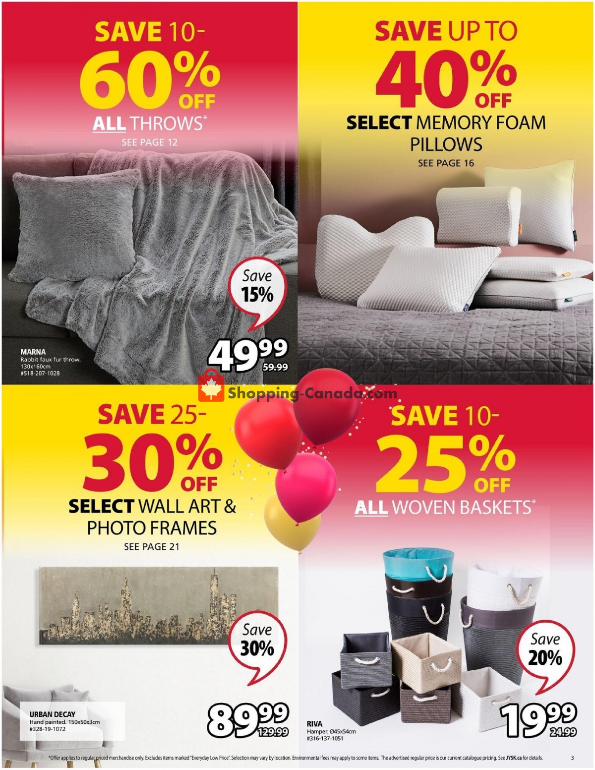 JYSK flyer from Thursday October 7, 2021 to Wednesday October 13, 2021 - page 3