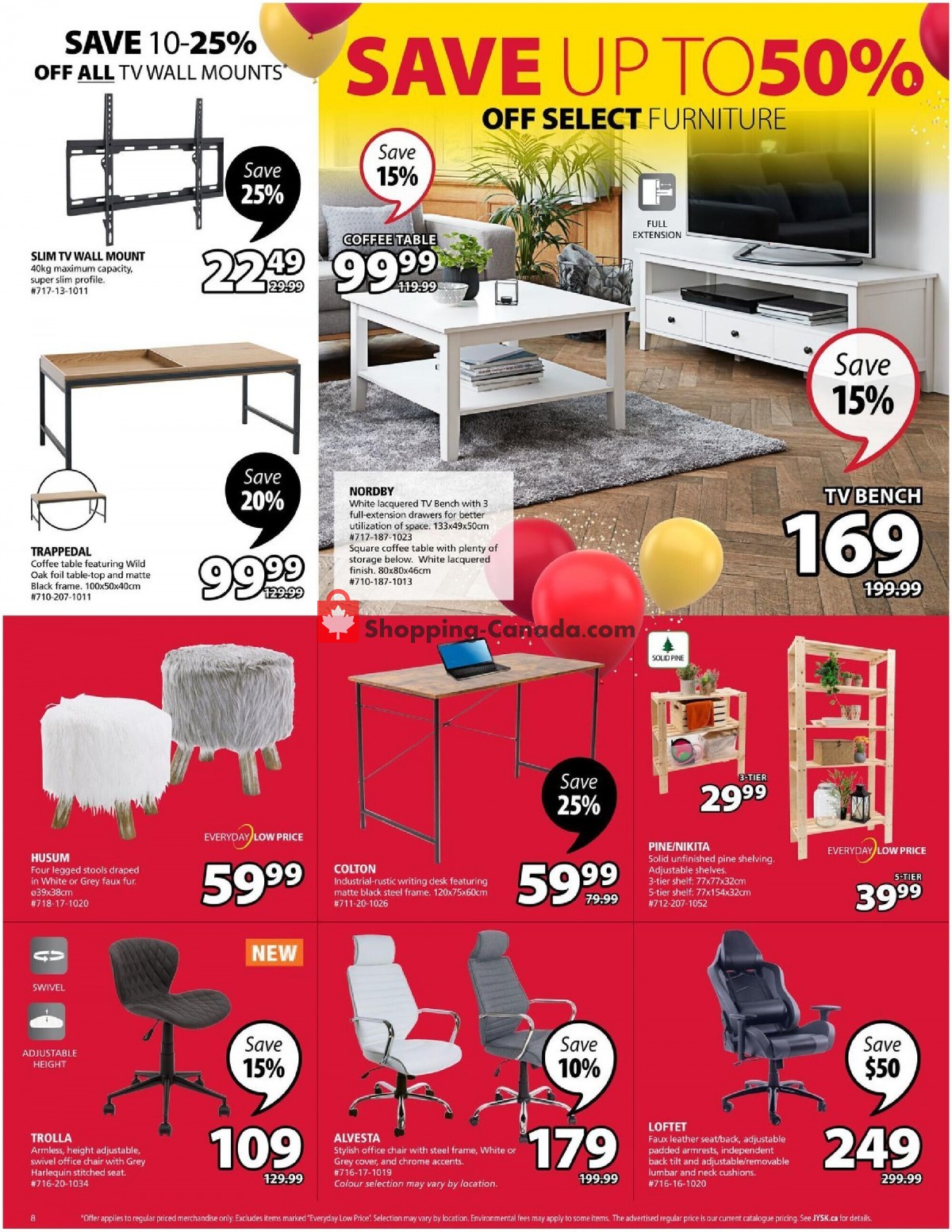 JYSK flyer from Thursday October 7, 2021 to Wednesday October 13, 2021 - page 8