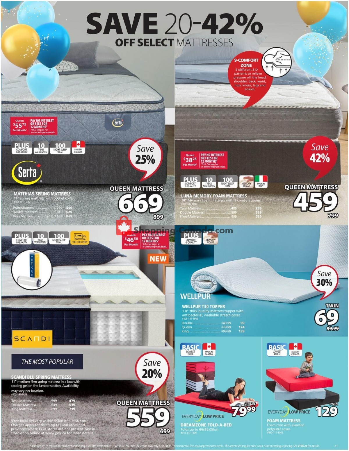 JYSK flyer from Thursday April 8, 2021 to Wednesday April 14, 2021 - page 21
