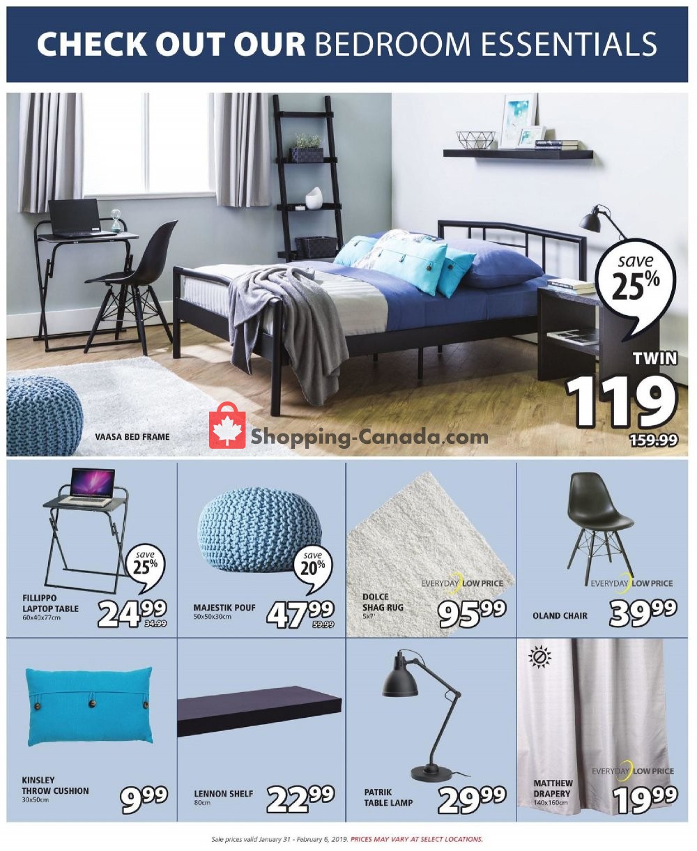 JYSK flyer from Thursday January 31, 2019 to Wednesday February 6, 2019 - page 10