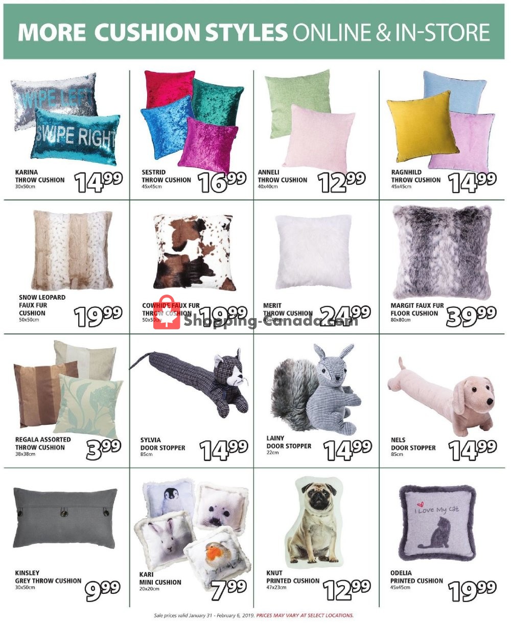 JYSK flyer from Thursday January 31, 2019 to Wednesday February 6, 2019 - page 13
