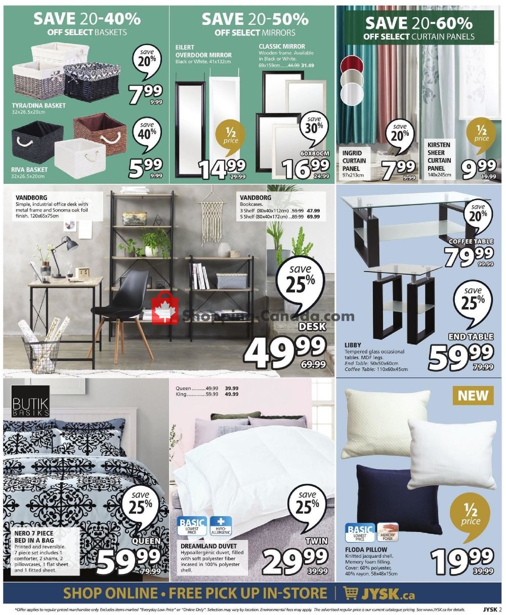 JYSK flyer from Thursday January 31, 2019 to Wednesday February 6, 2019 - page 2