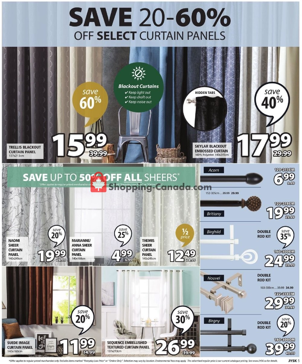 JYSK flyer from Thursday January 31, 2019 to Wednesday February 6, 2019 - page 5