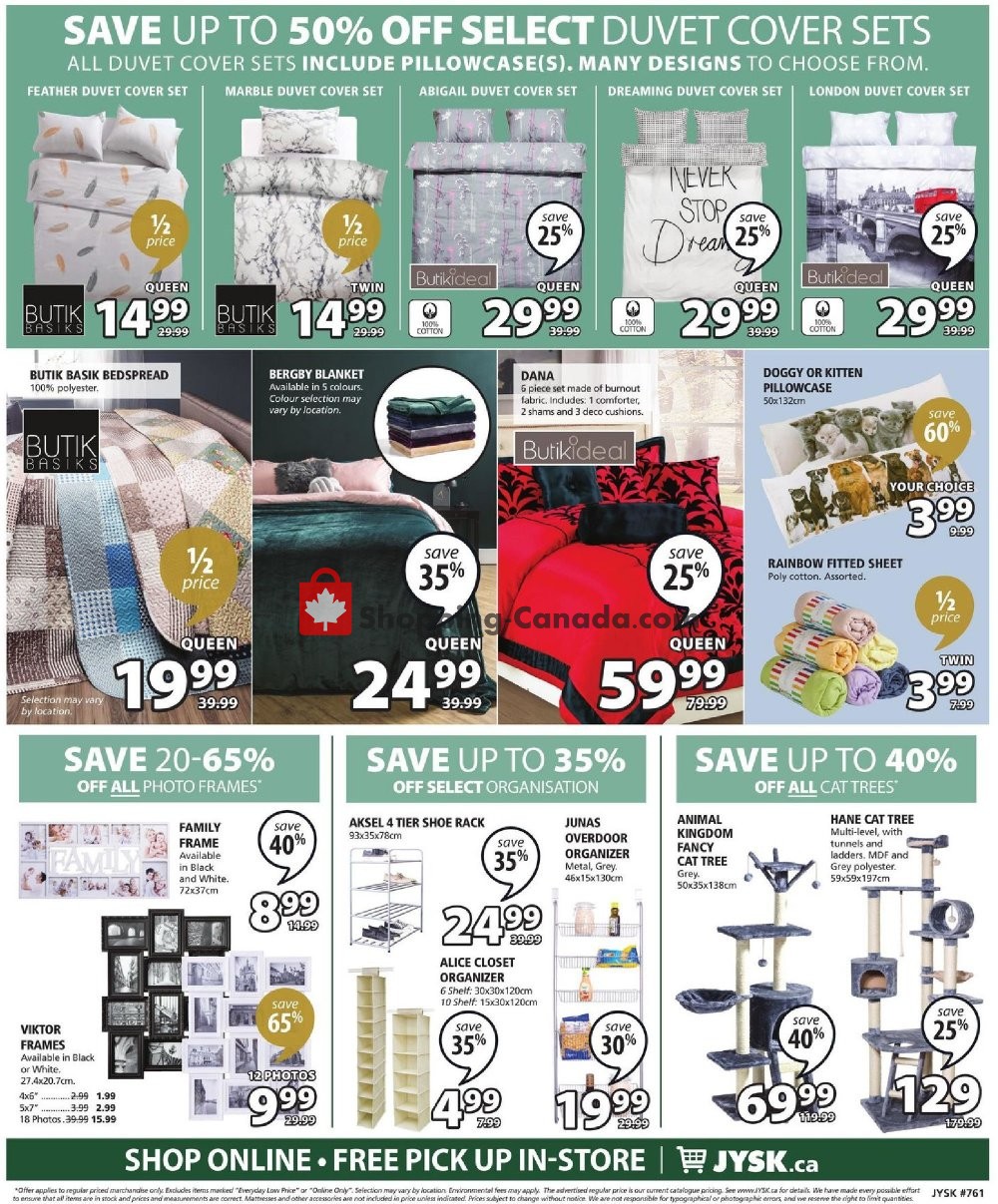 JYSK flyer from Thursday January 31, 2019 to Wednesday February 6, 2019 - page 8