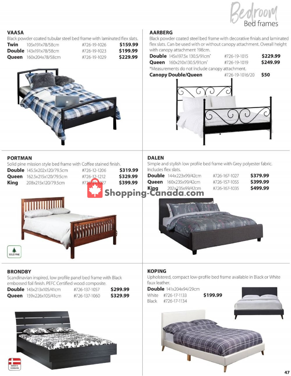 JYSK flyer from Friday May 22, 2020 to Thursday December 31, 2020 - page 47