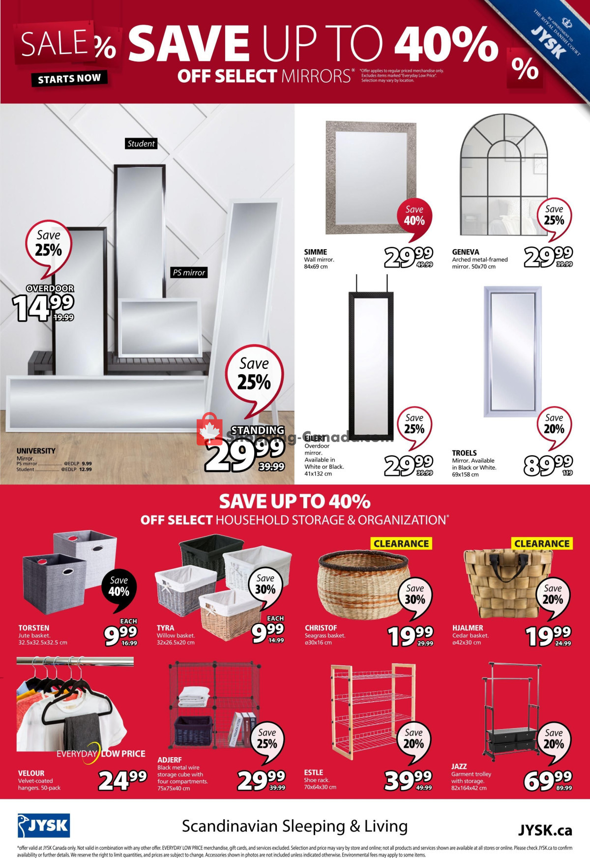 JYSK flyer from Thursday February 1, 2024 to Wednesday February 7, 2024 - page 20