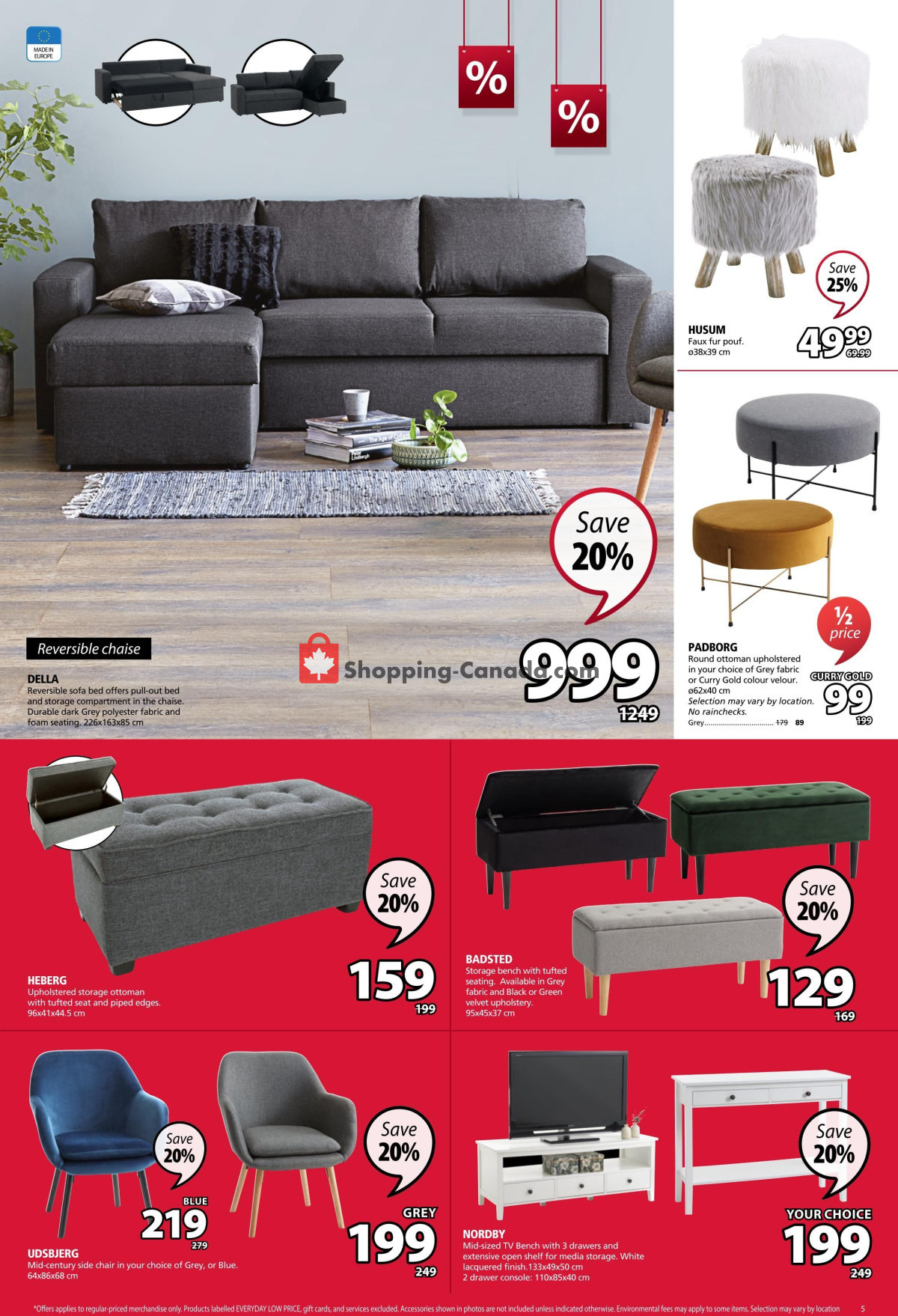 JYSK flyer from Thursday February 1, 2024 to Wednesday February 7, 2024 - page 5