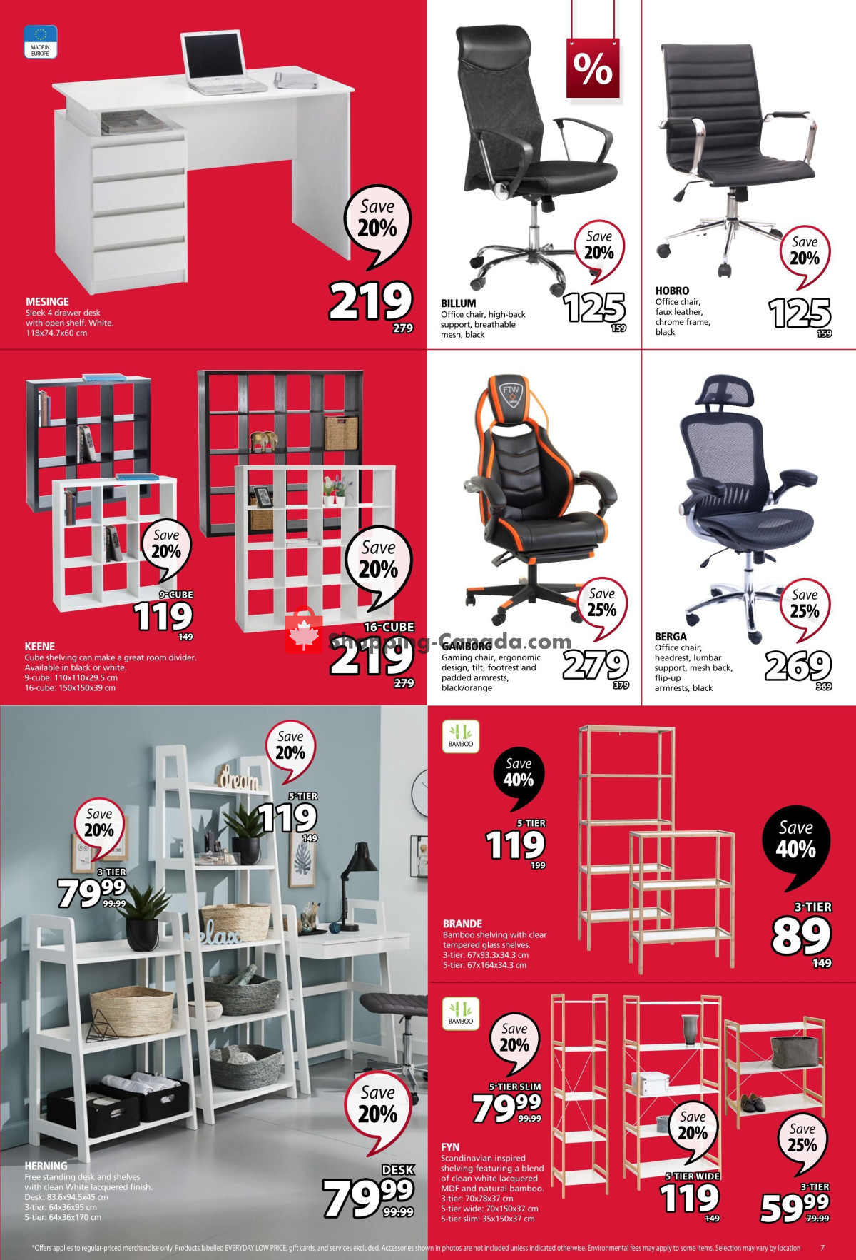 JYSK flyer from Thursday February 1, 2024 to Wednesday February 7, 2024 - page 7