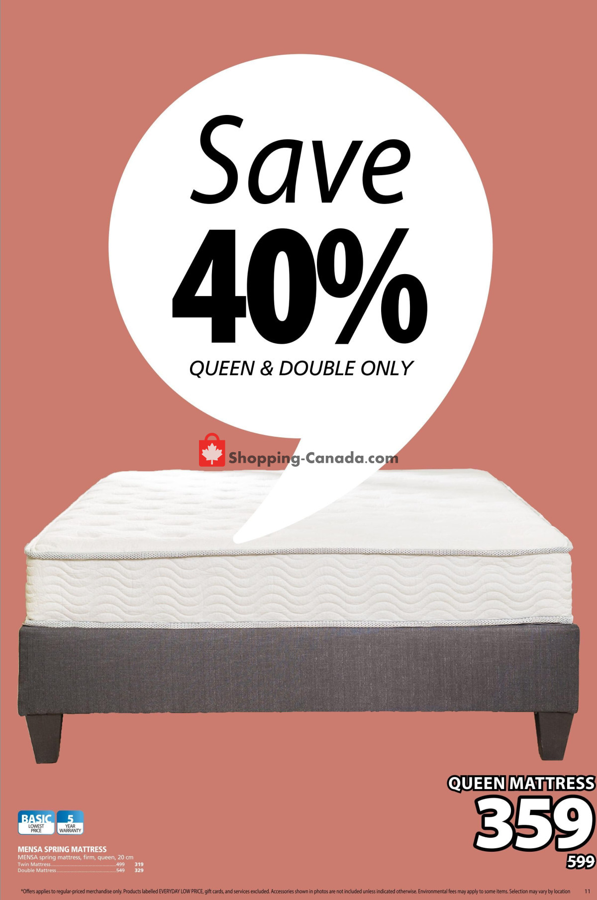 JYSK flyer from Thursday February 15, 2024 to Wednesday February 21, 2024 - page 11