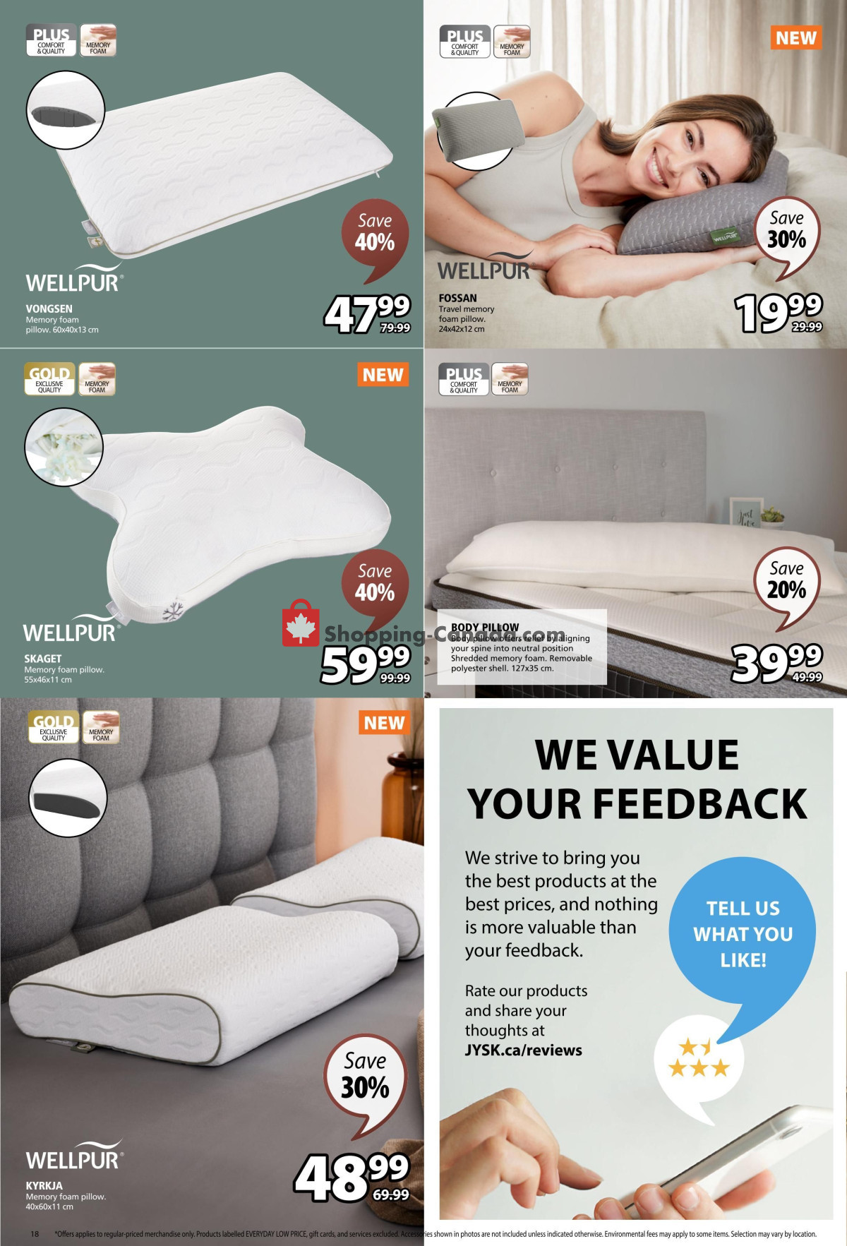 JYSK flyer from Thursday February 15, 2024 to Wednesday February 21, 2024 - page 18