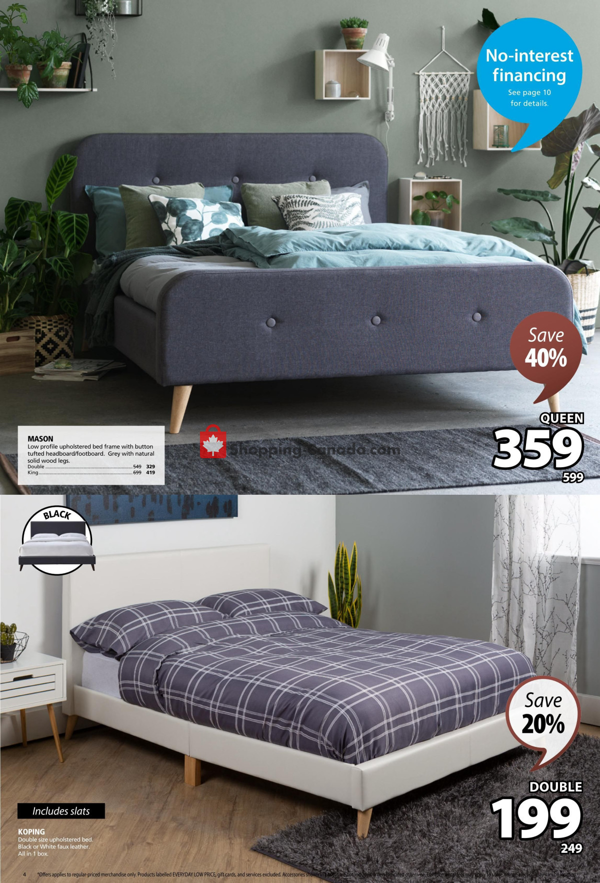 JYSK flyer from Thursday February 15, 2024 to Wednesday February 21, 2024 - page 4