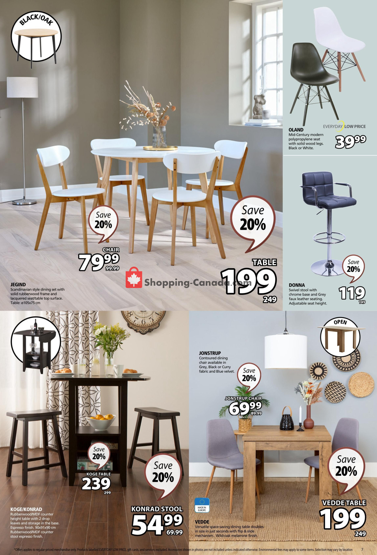 JYSK flyer from Thursday February 15, 2024 to Wednesday February 21, 2024 - page 7