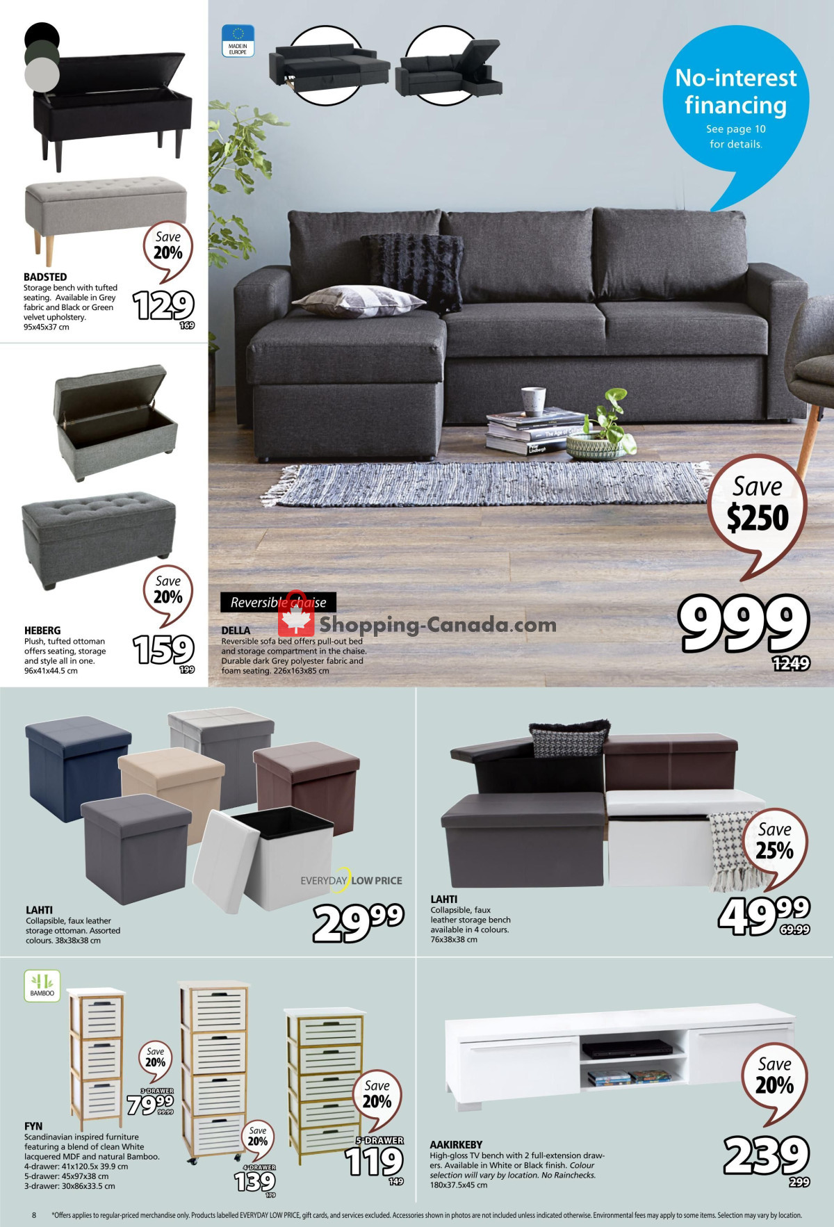 JYSK flyer from Thursday February 15, 2024 to Wednesday February 21, 2024 - page 8