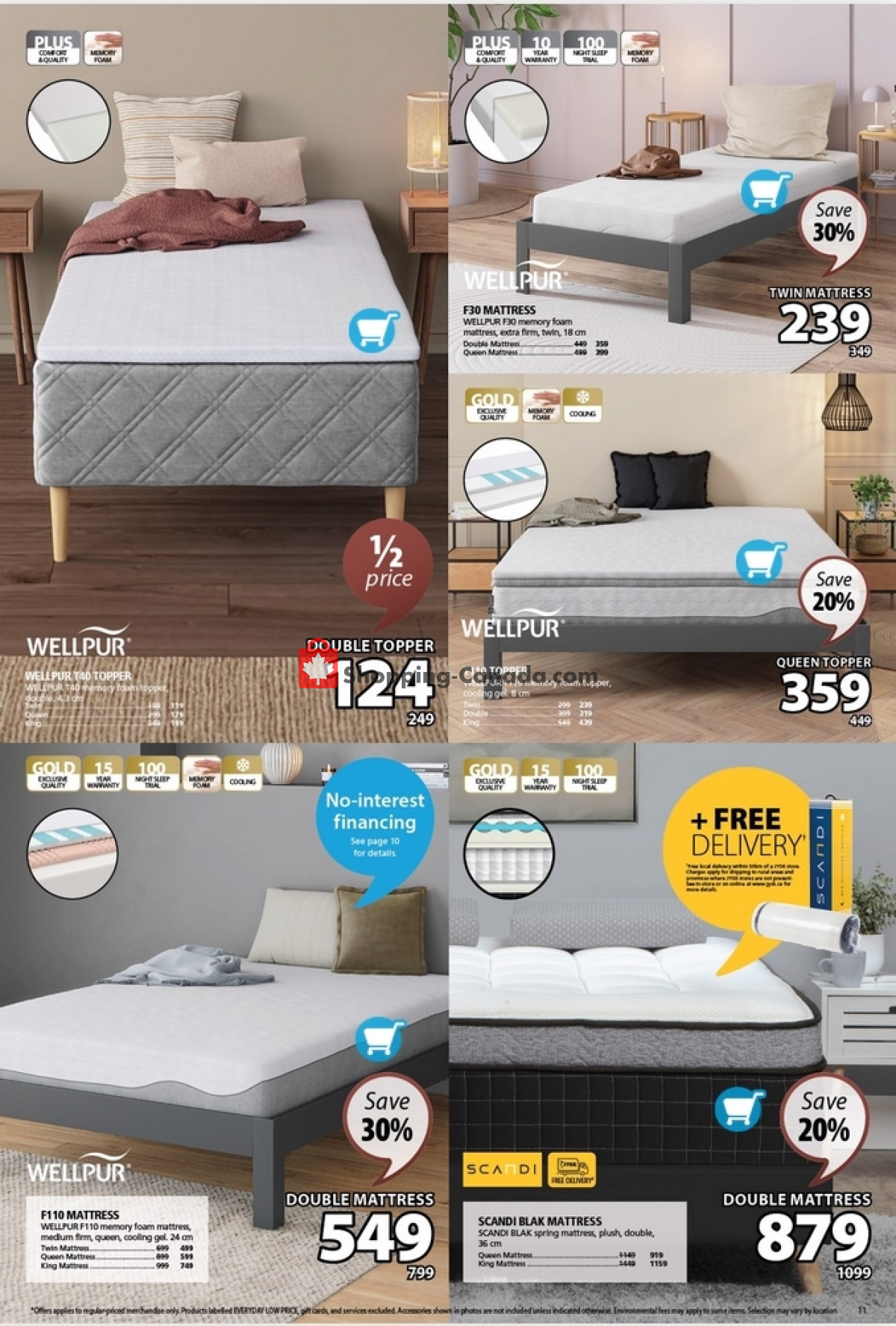 JYSK flyer from Thursday February 22, 2024 to Wednesday February 28, 2024 - page 11