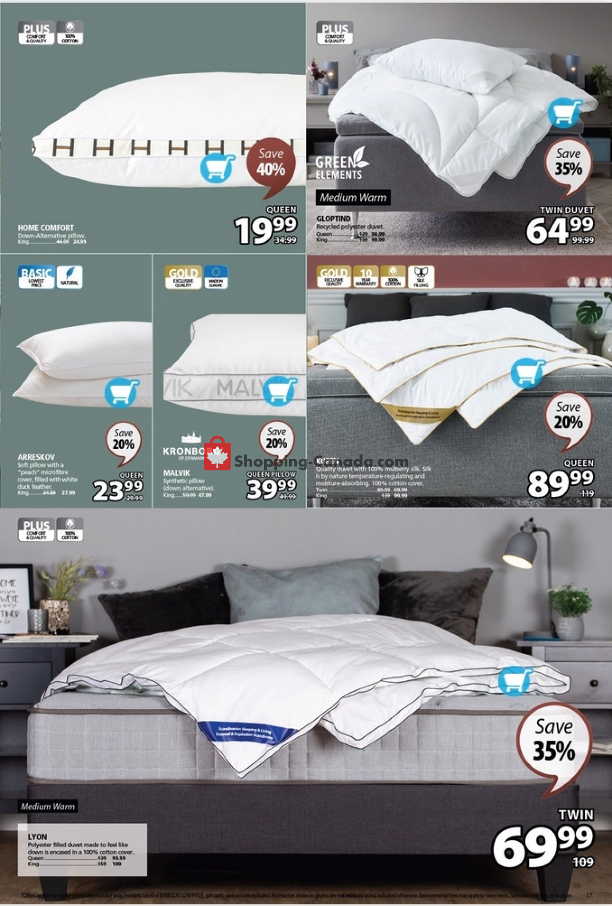 JYSK flyer from Thursday February 22, 2024 to Wednesday February 28, 2024 - page 17