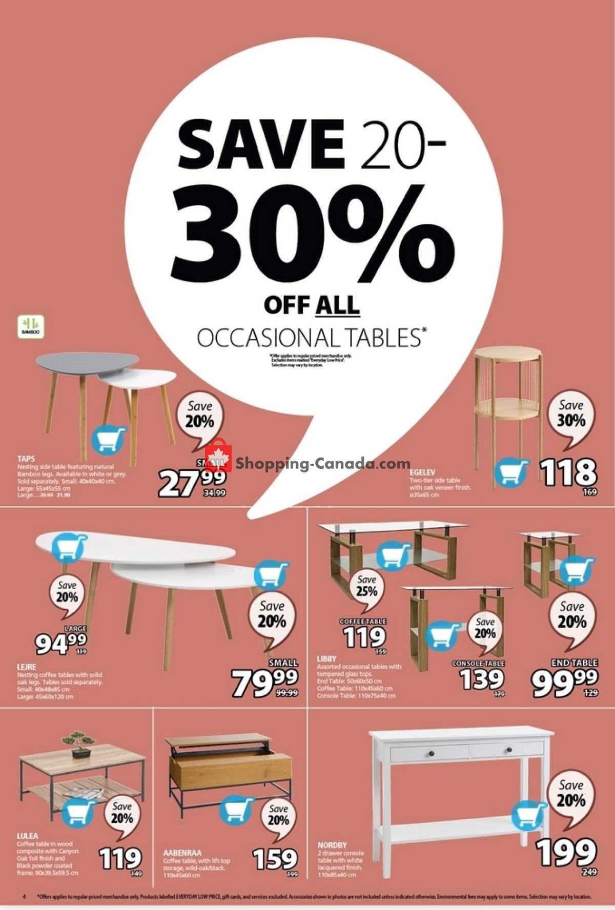 JYSK flyer from Thursday February 22, 2024 to Wednesday February 28, 2024 - page 4