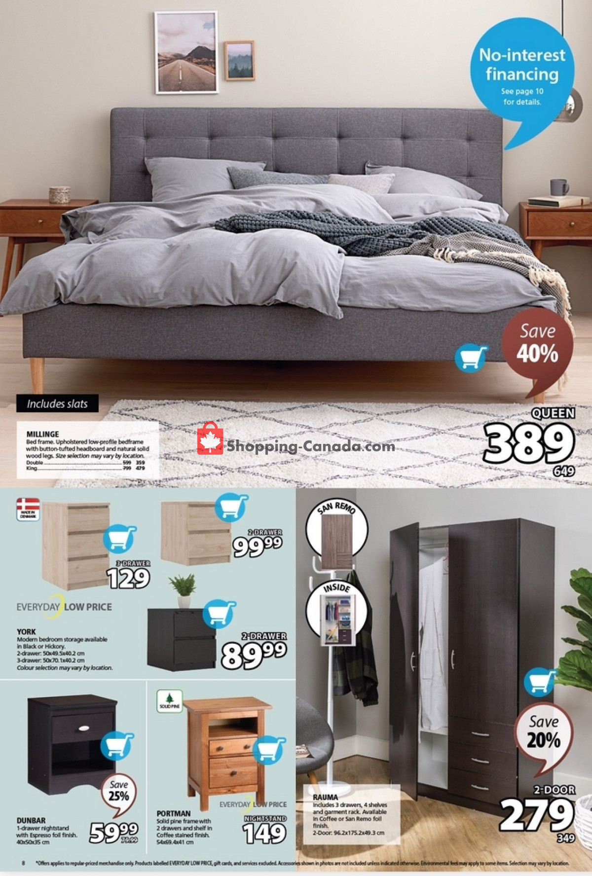 JYSK flyer from Thursday February 22, 2024 to Wednesday February 28, 2024 - page 8