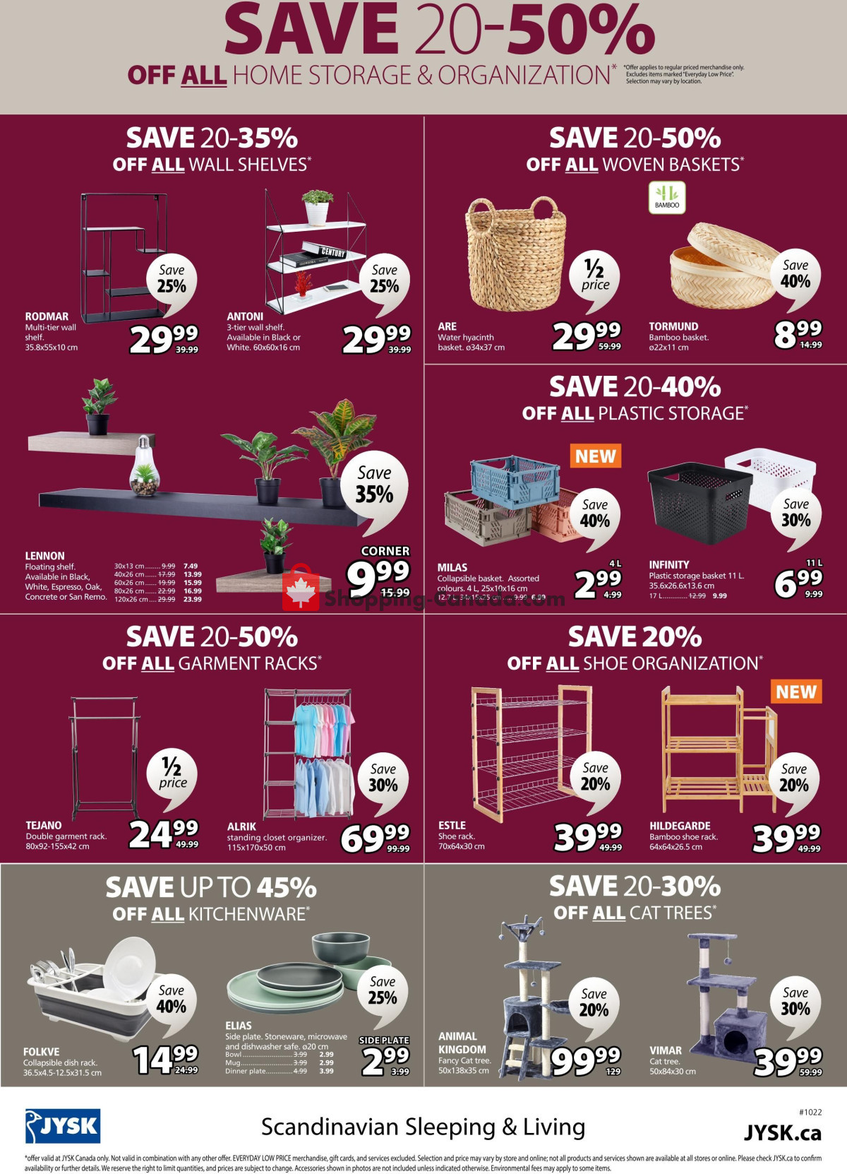 JYSK flyer from Thursday February 29, 2024 to Wednesday March 6, 2024 - page 19