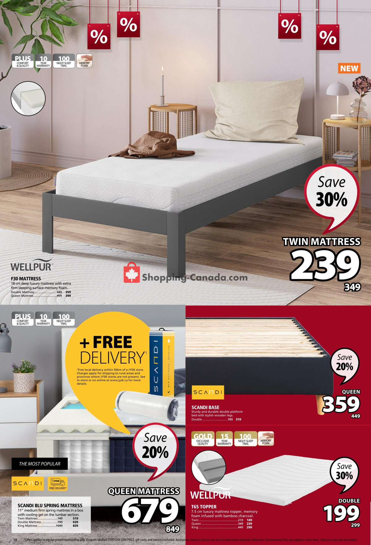 JYSK flyer from Thursday February 8, 2024 to Wednesday February 14, 2024 - page 18