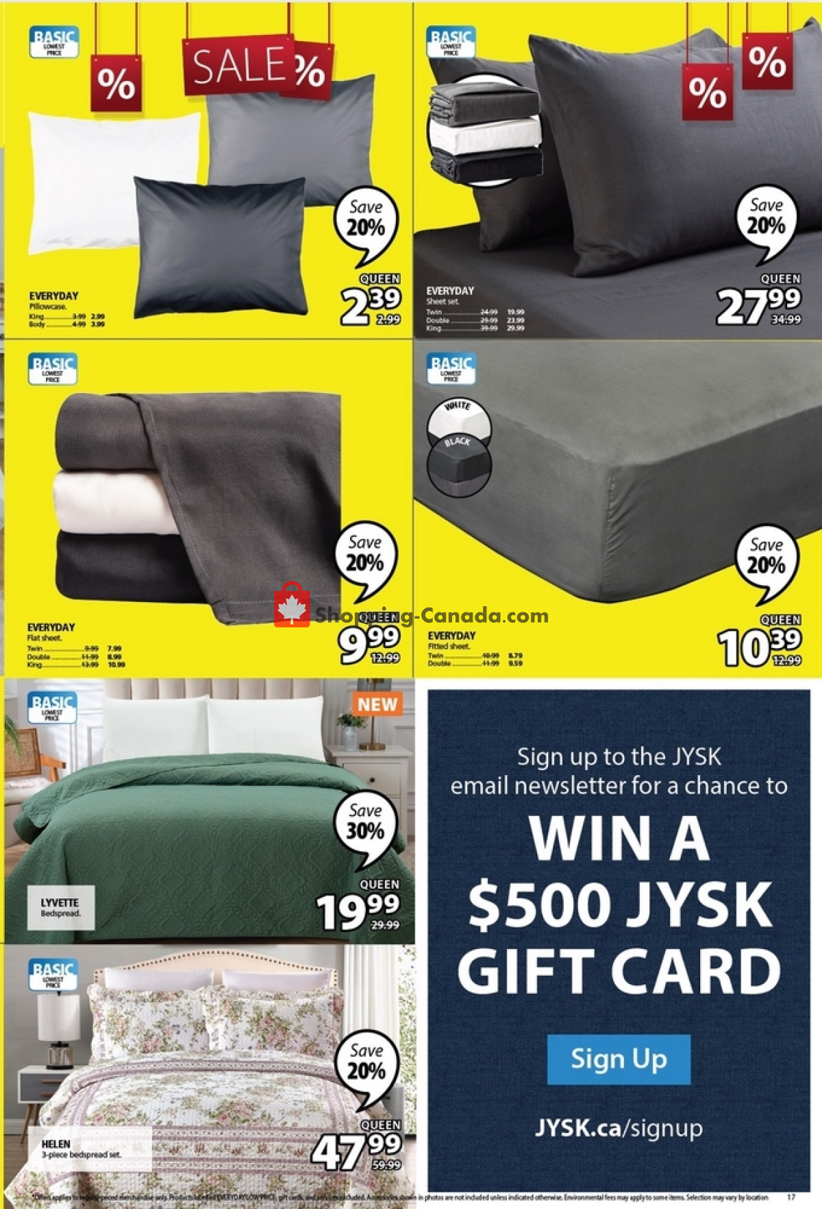 JYSK flyer from Thursday January 25, 2024 to Wednesday January 31, 2024 - page 17