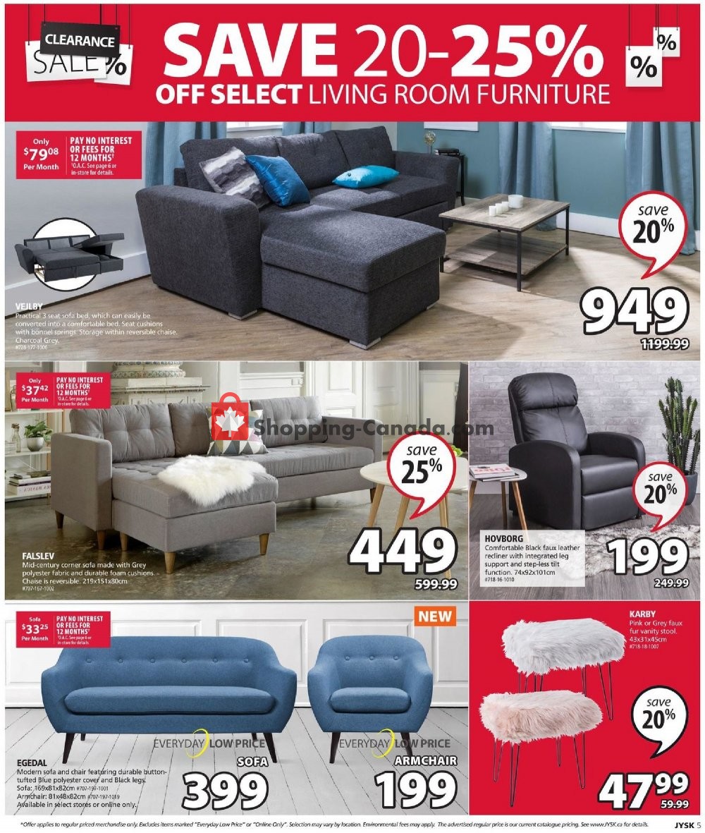 JYSK Canada, flyer - (Special Offer): January 23 - January 29, 2020