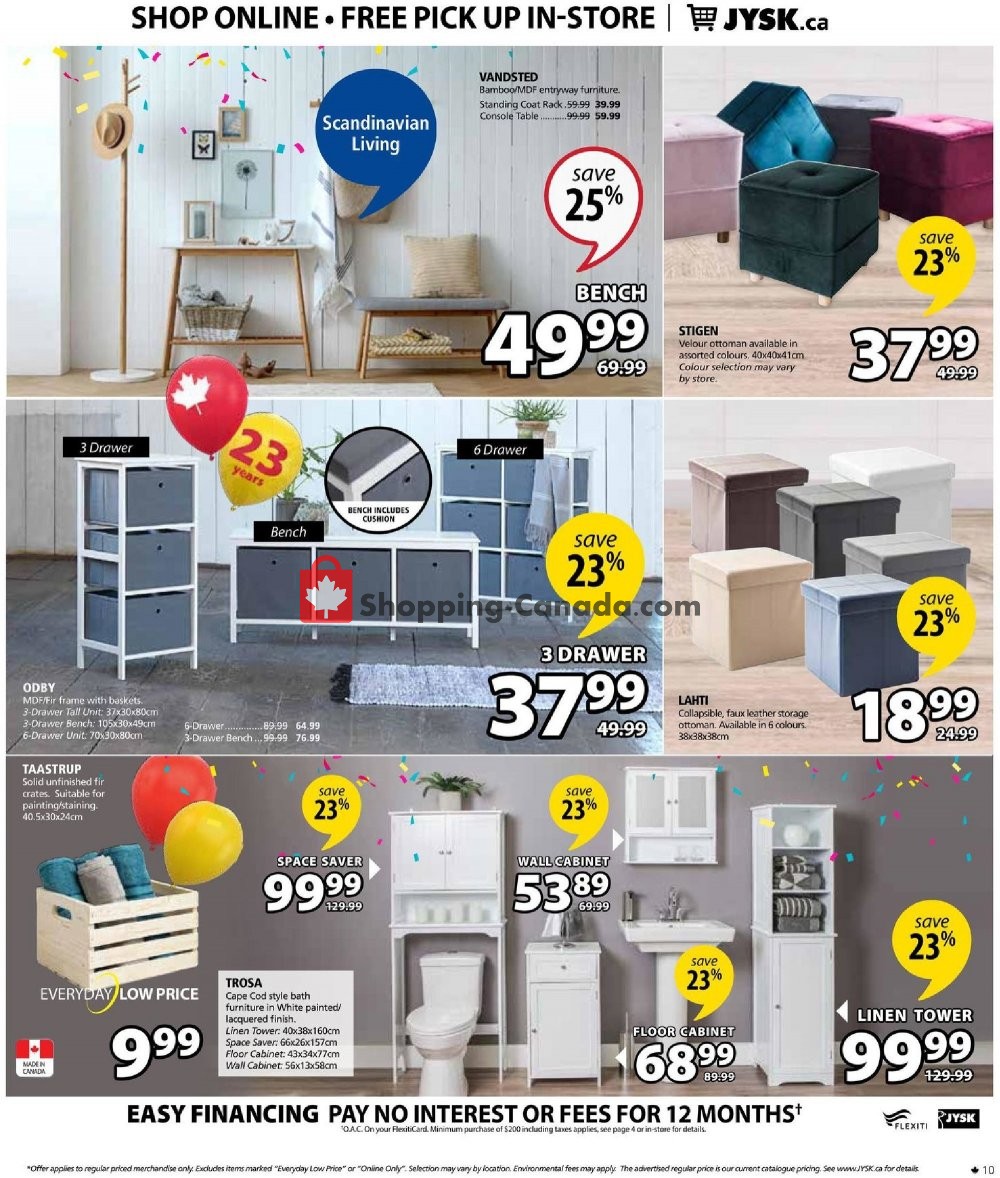 JYSK flyer from Thursday October 3, 2019 to Wednesday October 9, 2019 - page 11