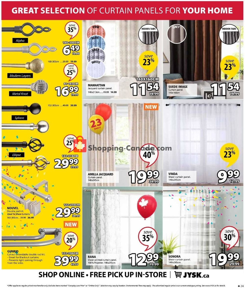 JYSK flyer from Thursday October 3, 2019 to Wednesday October 9, 2019 - page 25