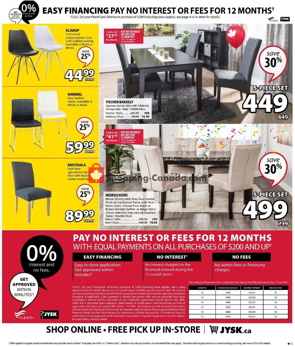 JYSK flyer from Thursday October 3, 2019 to Wednesday October 9, 2019 - page 5