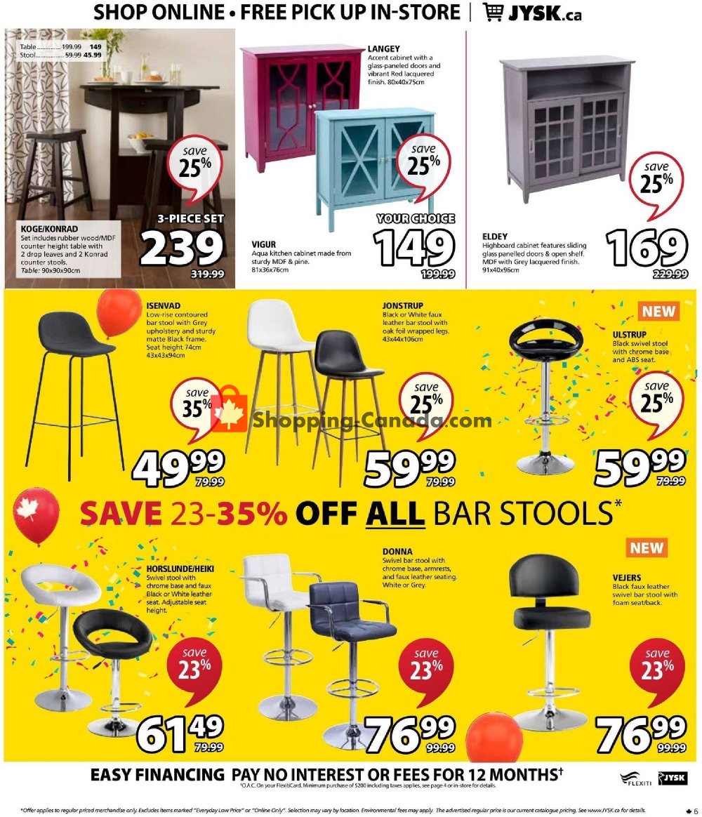JYSK flyer from Thursday October 3, 2019 to Wednesday October 9, 2019 - page 7