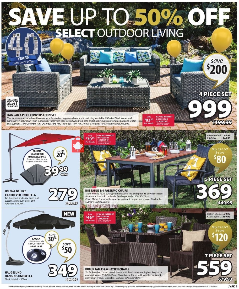 JYSK flyer from Thursday April 18, 2019 to Wednesday April 24, 2019 - page 4