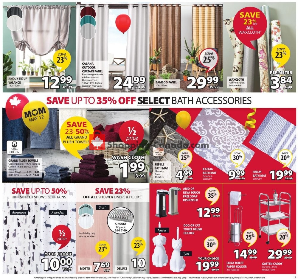 JYSK flyer from Thursday May 9, 2019 to Wednesday May 15, 2019 - page 18