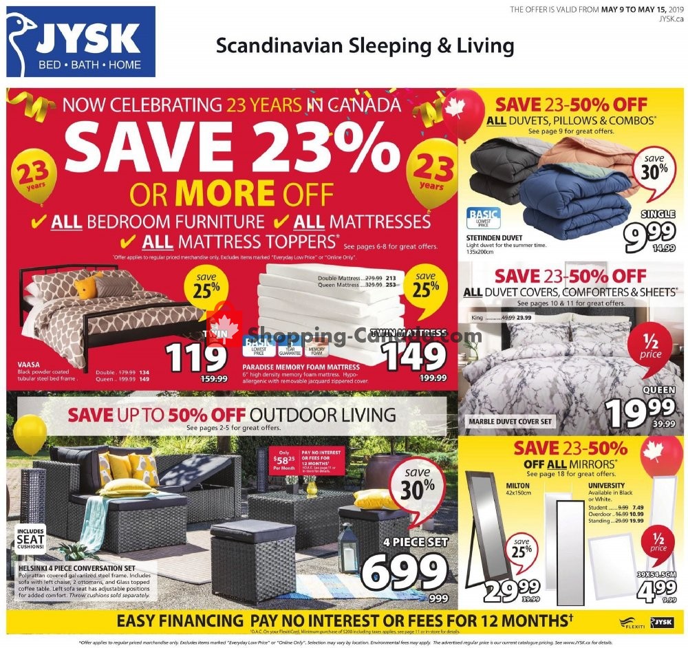 JYSK flyer from Thursday May 9, 2019 to Wednesday May 15, 2019 - page 2