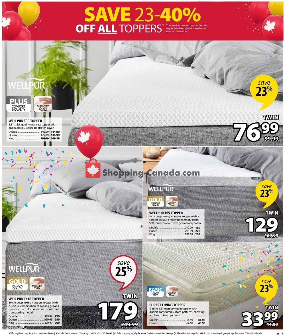 JYSK flyer from Thursday October 3, 2019 to Wednesday October 9, 2019 - page 16