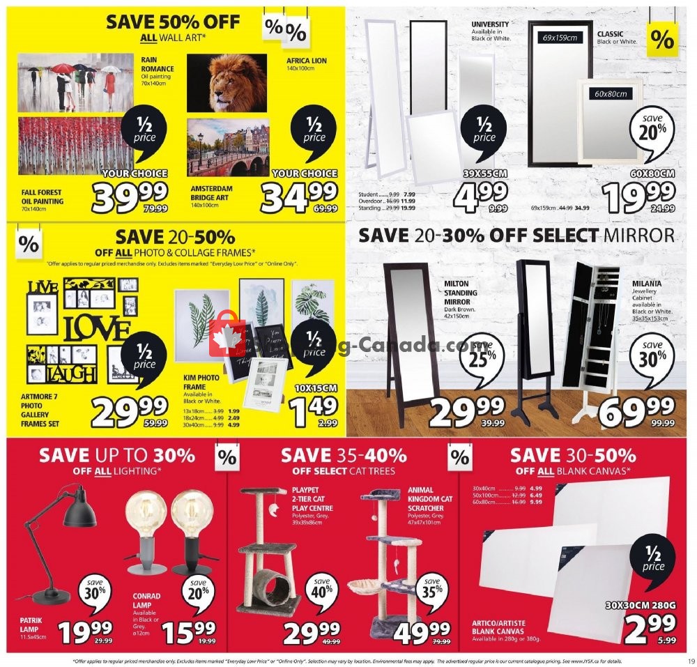 JYSK flyer from Thursday August 1, 2019 to Wednesday August 7, 2019 - page 20