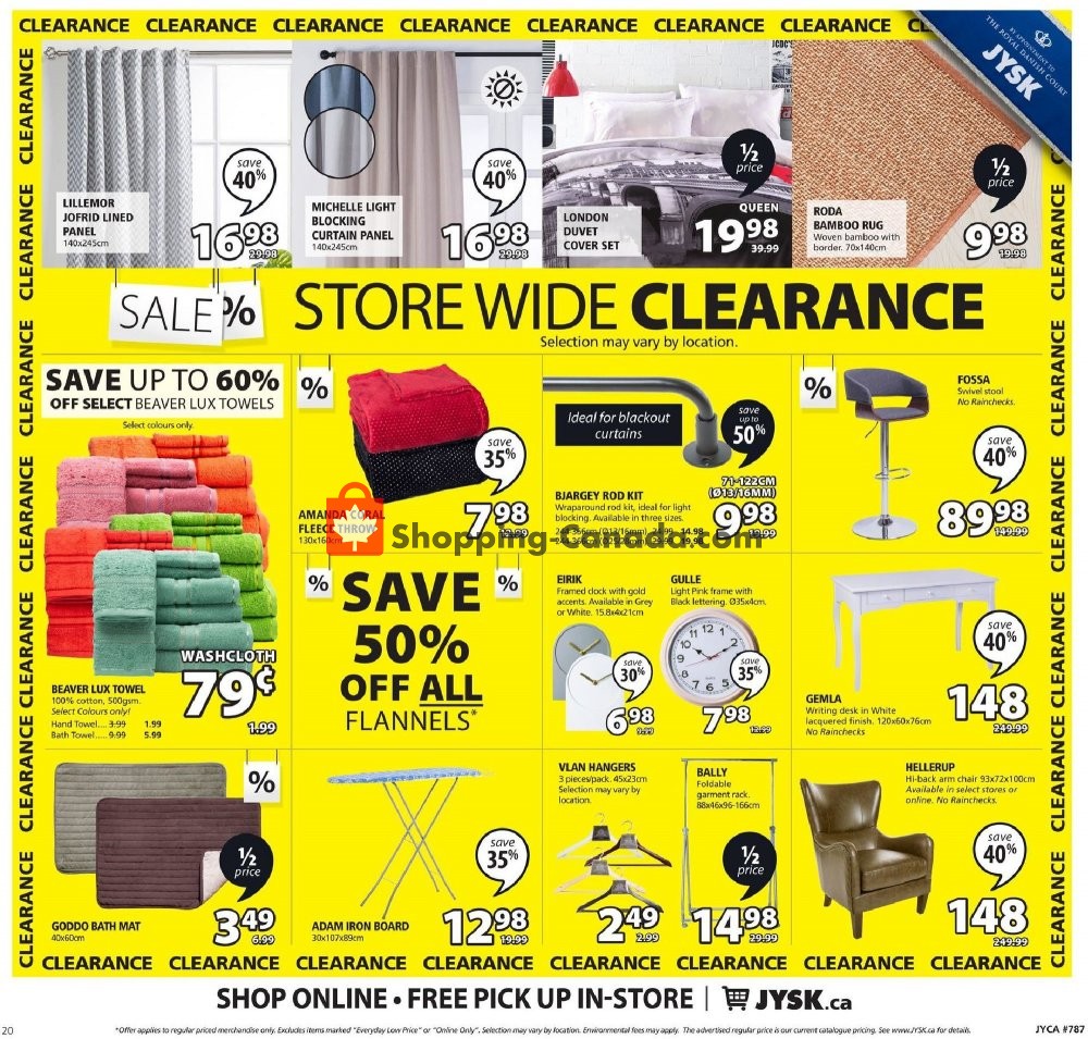 JYSK flyer from Thursday August 1, 2019 to Wednesday August 7, 2019 - page 21