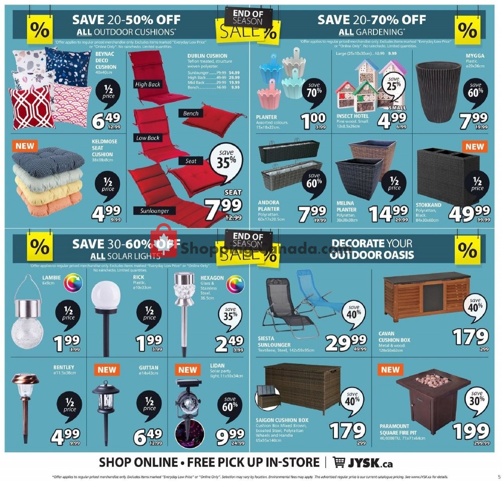 JYSK flyer from Thursday August 1, 2019 to Wednesday August 7, 2019 - page 6