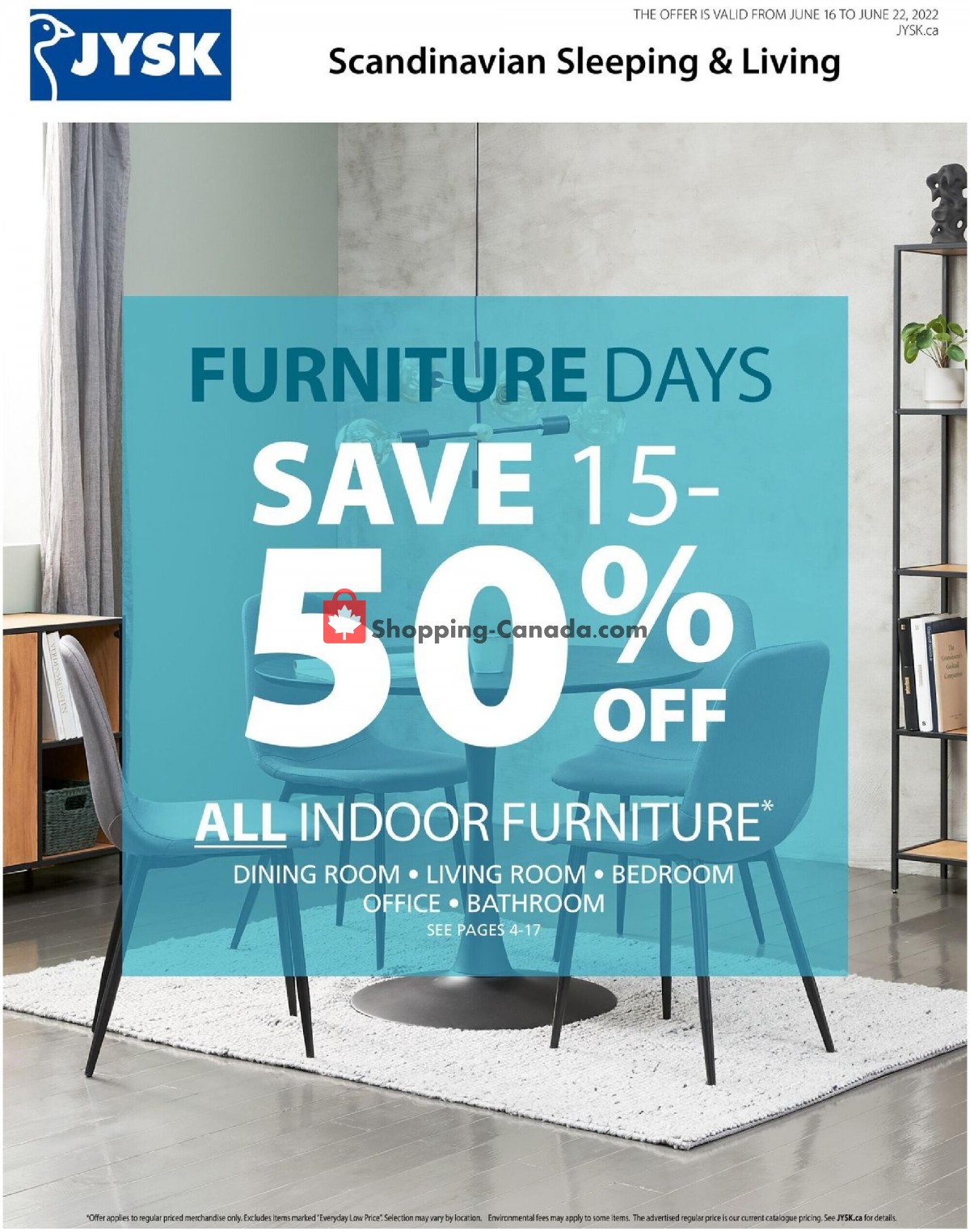 JYSK Canada, flyer (Weekly Special Offer) June 16 June 22, 2022