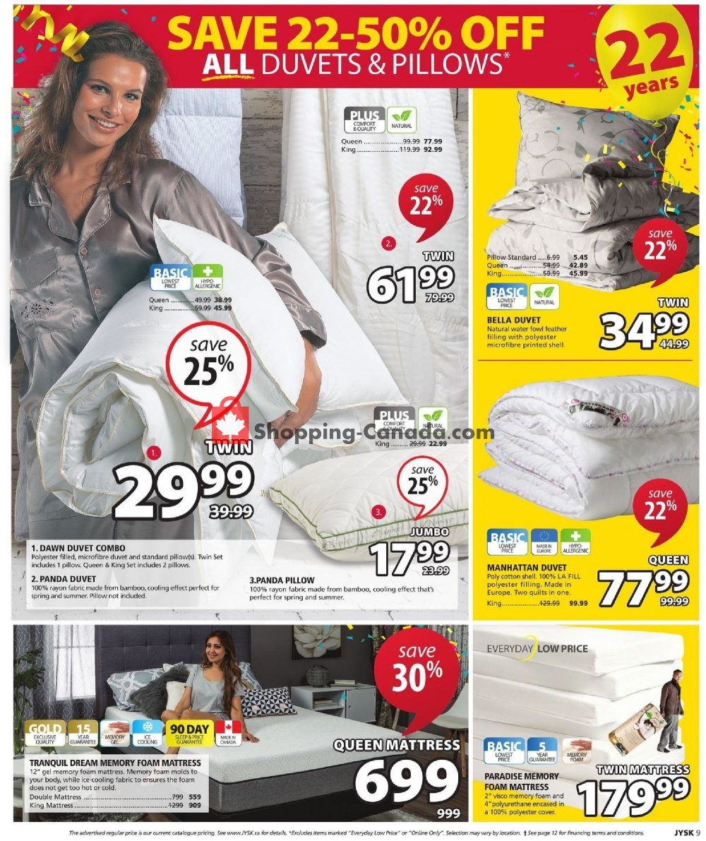 JYSK flyer from Thursday October 18, 2018 to Wednesday October 24, 2018 - page 10
