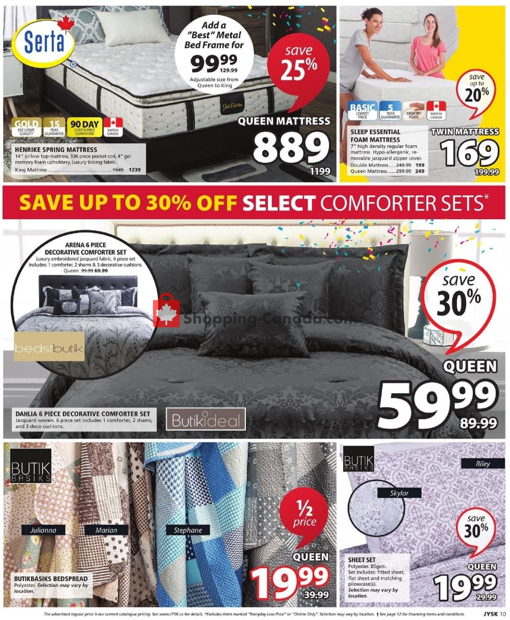JYSK flyer from Thursday October 18, 2018 to Wednesday October 24, 2018 - page 11